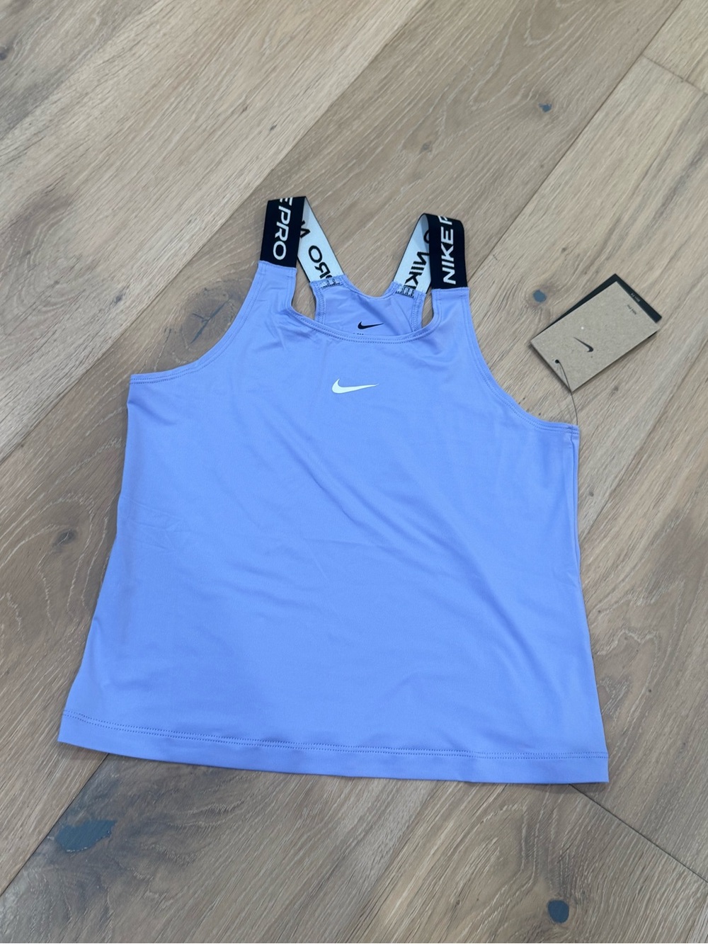 Girls Nike Lavender Dri-FIT Tank Medium cute sporty